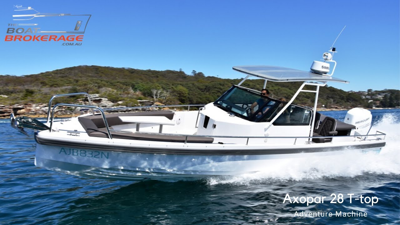 Axopar 28 T-top - Adventure Machine