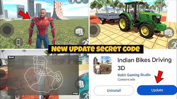 NEW All FEATURES UPDATE CHEAT CODES?? INDIAN BIKE DRIVING 3D NEW UPDATE 2025