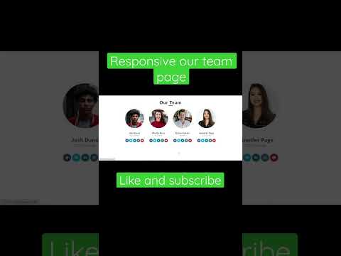 Responsive our Team