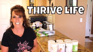 My Starter Kit With Thrive Life Freeze Dried Foods