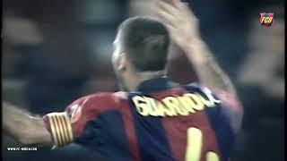 25 лет назад Пеп Гвардиола дебютировал  за Барселону