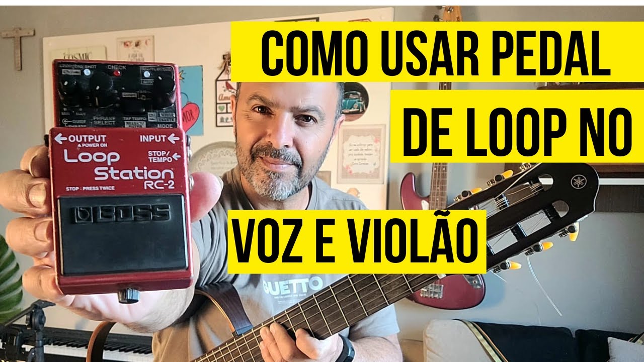 COMO TOCAR AO VIVO COM PEDAL DE LOOP