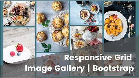RESPONSIVE IMAGE GALLERY GRID || BOOTSTRAP || HMTL & CSS
