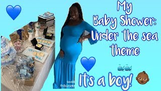 MY BABY SHOWER: UNDER THE SEA THEME | IT'S A BOY | CHINYERE VICTORIOUS