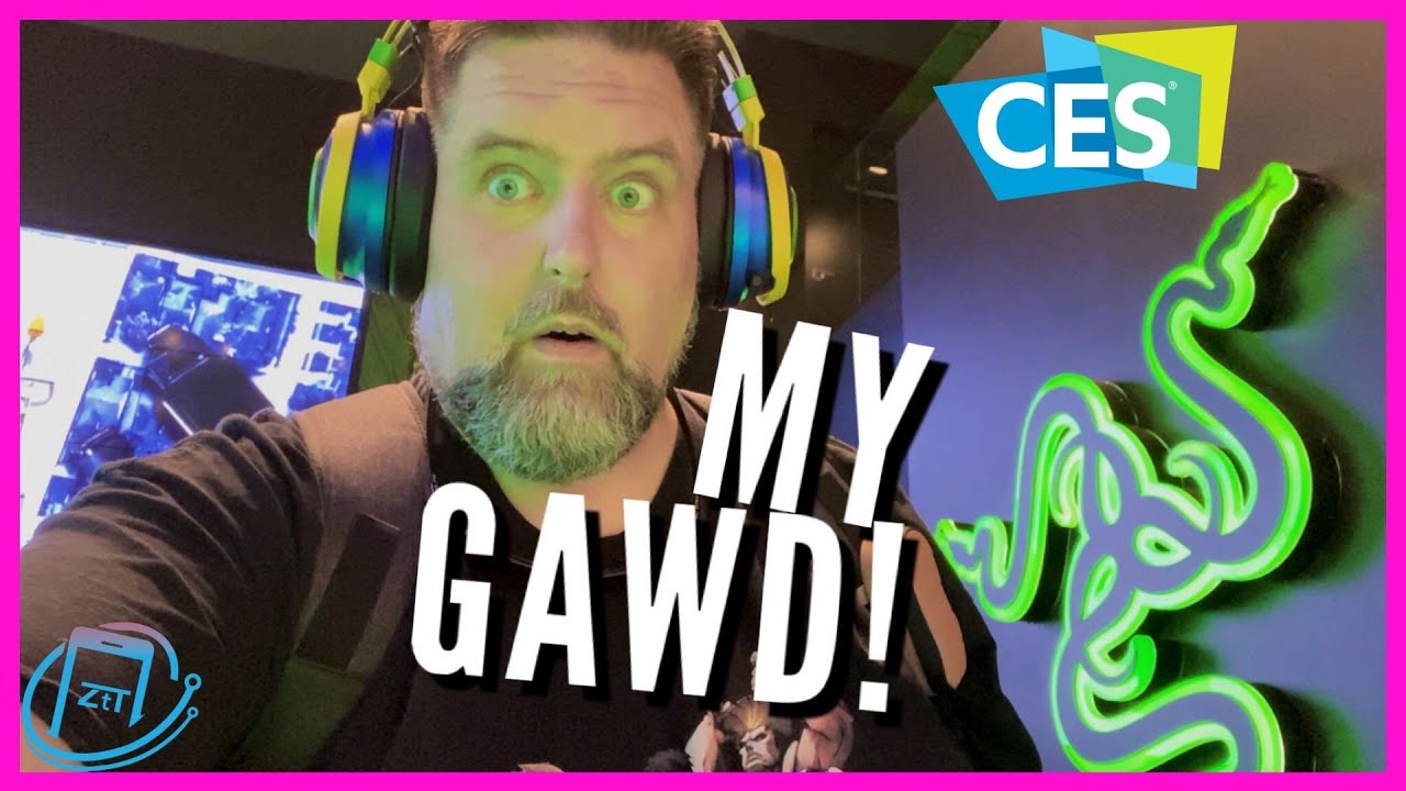 Mah Ears Razer Store Nari Ultimate Gaming Headset Ces Youtube