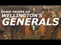 Some verses about wellingtons generals featuring andrew bamford