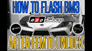 Flashing BM3 After a Femto Unlock w/ A90 Shop