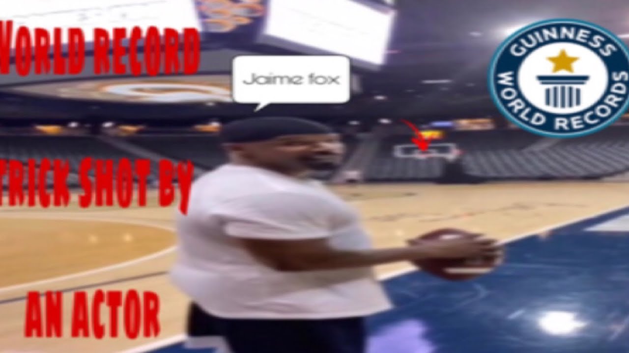 World record trick shot that Jaime fox did #viral #memes #trending # ...