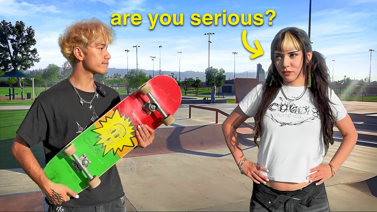 Taking Her On A Date To The Skatepark!