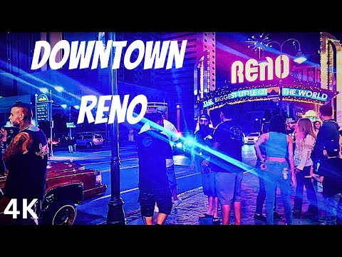 Walkthrough of Downtown Reno | September 2023 | Reno, Nevada USA