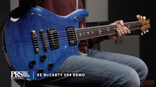 PRS SE MCCarty 594 Turquoise video