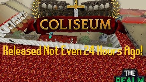 This Custom Rsps Just Released 24 Hours Ago! | Coliseum Rsps | The Realm!