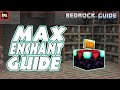 MAX Enchanting Guide | Bedrock Guide S2 EP10 | Tutorial Survival Lets Play Minecraft 1.18