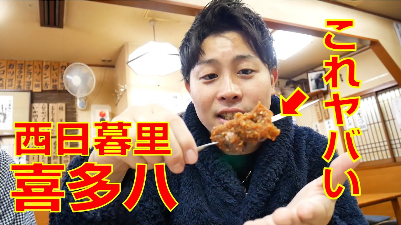 【西日暮里　喜多八】コスパ最強のもつ焼居酒屋！ガード下で今夜は一杯いかがですか？【やきとりナビ EP80】