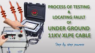 UG CABLE FAULT  LOCATING PROCESS/PRE-LOCATION OF FAULT DISTANCE/PINPOINTING/STEP BY STEP PROCESS