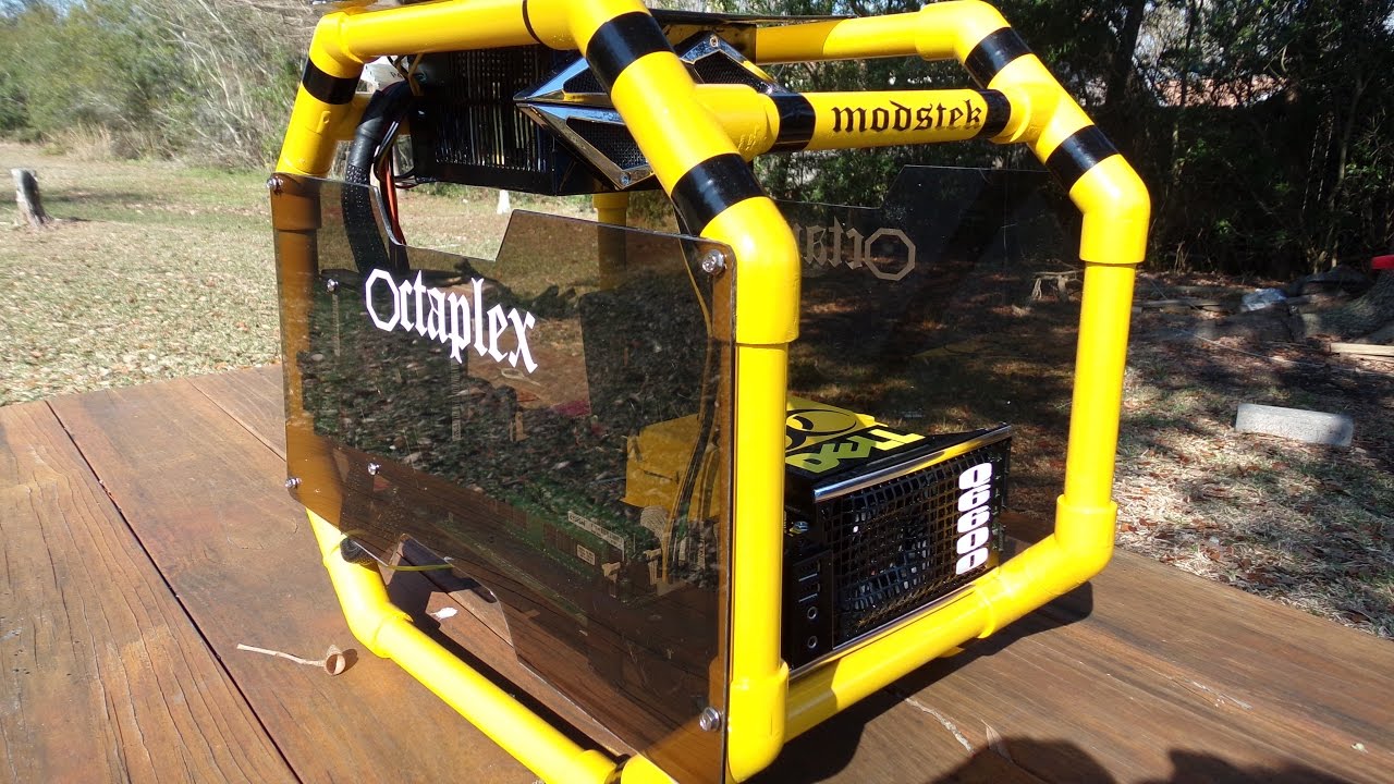 COZMO AND A DELL OPTIPLEX 755 PVC CUSTOM COMPUTER BUILD YouTube