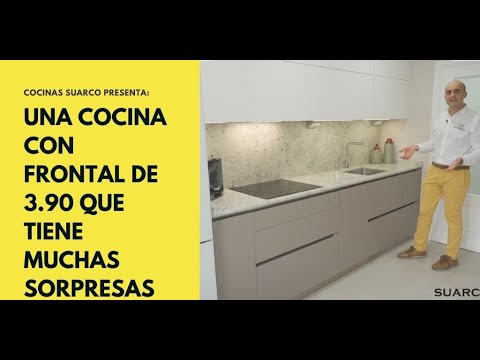 Mueble cocina lineas rectas