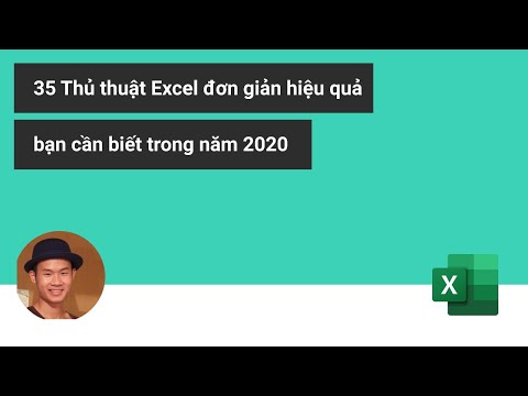 35 Thủ thuật Excel bạn cần biết trong năm 2020