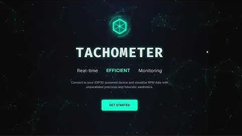 Building an IoT Tachometer | Live RPM Tracking with STM32 & ESP32