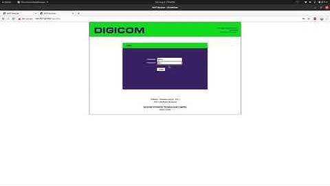 Digicom Router Complete Configuration Guide !!!