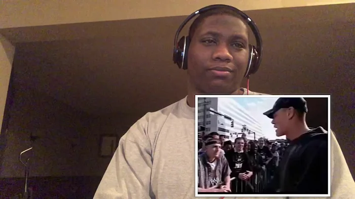 Reactions John Cena rap battles a fan