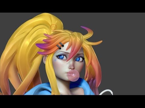 Star Skipper sculpt timelapse