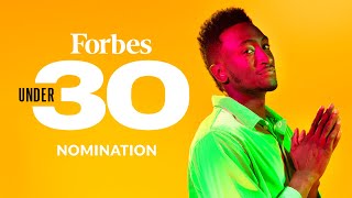 How to Get Nominated to the Forbes 30 Under 30 List (step by step) screenshot 3