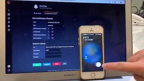 Grafana alarm by IFTTT VoIP call