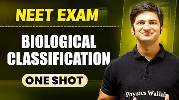 BIOLOGICAL CLASSIFICATION in 1 Shot || All Concepts & PYQs Covered || Prachand NEET