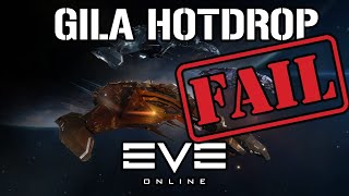 Пытались дропнуть Gila на стриме, но что-то пошло не так | Eve Online