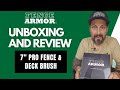 Unboxing The Fence Armor 7" Pro Fence & Deck Brush - A Game-Changer?