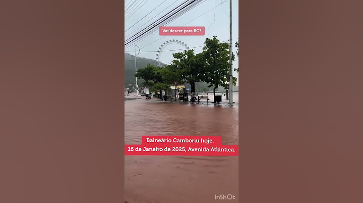 Balneário Camboriú SC Avenida Atlântica #dicas #tour #viralizar #chuvas #enchente
