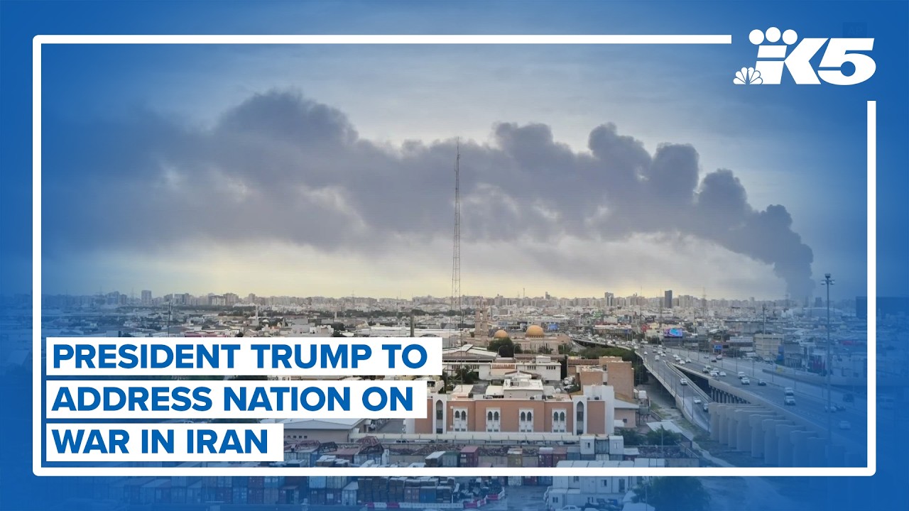 President Trump to address nation on Iran war tonight - YouTube