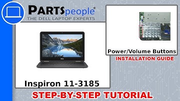 Dell Inspiron 11-3185 (P25T003) Volume Button Circuit Board How-To Video Tutorial