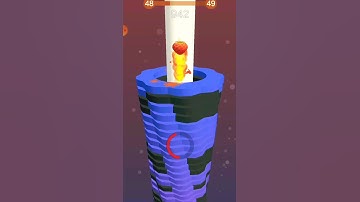 Stack Ball level 48 | android gameplay | #Shorts #Games offline games |