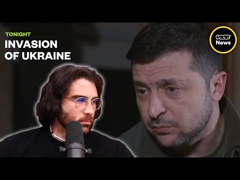 Thumbnail for HasanAbi reacts to Invasion of Ukraine: VICE News Tonight Full Episode