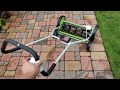 DIY Battery powered electric reel mower (Greenworks 18" reel mower + 20v Max power)