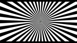 eye illusion tricky video #illusion stare at the centre then look at the wall