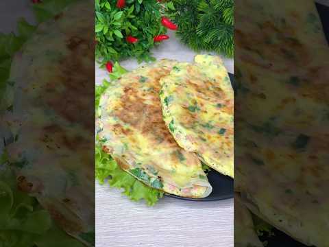 Рецепт вкусного завтрака за 1 минуту | #рецепты #рецепт #shorts #short #shortvideo #готовимдома