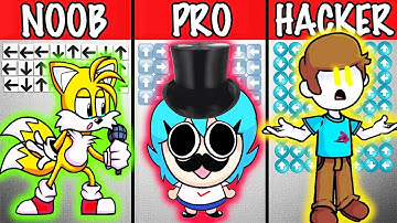 FNF Character Test | Gameplay VS Playground | Tails EXE Pow Sky meme Nonsense