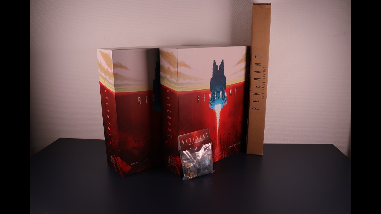 Revenant🚀 - Unboxing the mass-production copy of the Admiral and Captain Editions