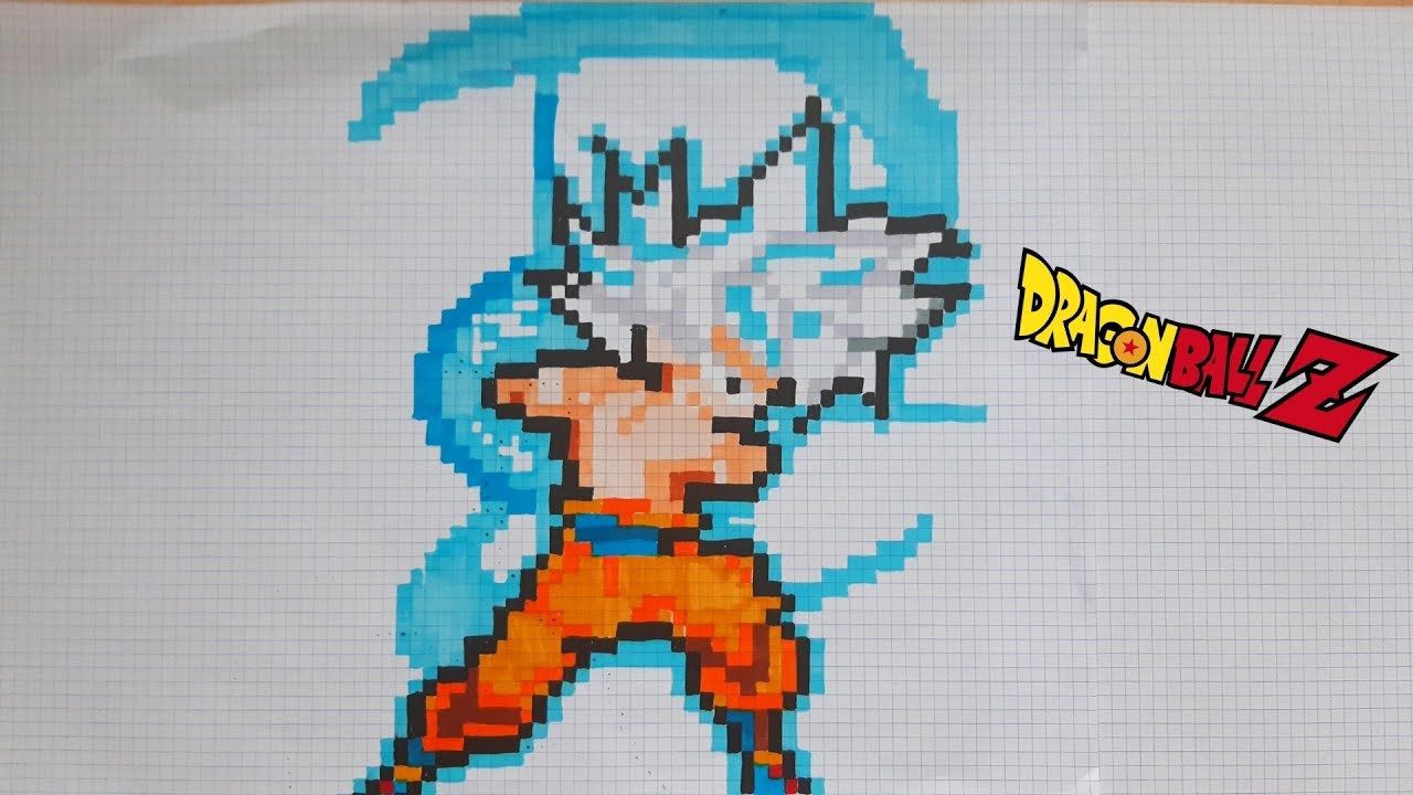 Pixilart - 8bit SSJ Blue 3 Goku (DBS) by Layman