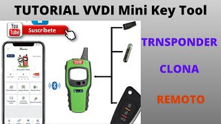 TUTORIAL VVDI Mini Key Tool