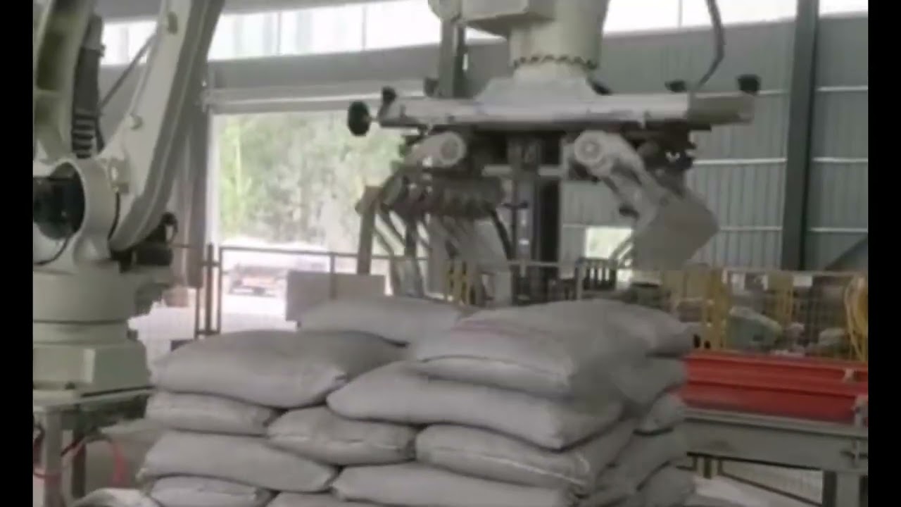 Cement palletizing manipulator