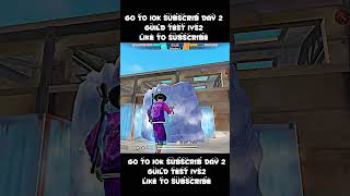 GUILD TEST 1VS2 LIKE TO SUBSCRIBE #shortsfeed #freefire #trending PLEASE SUPPORT 10K SUBSCRIB DAY 2