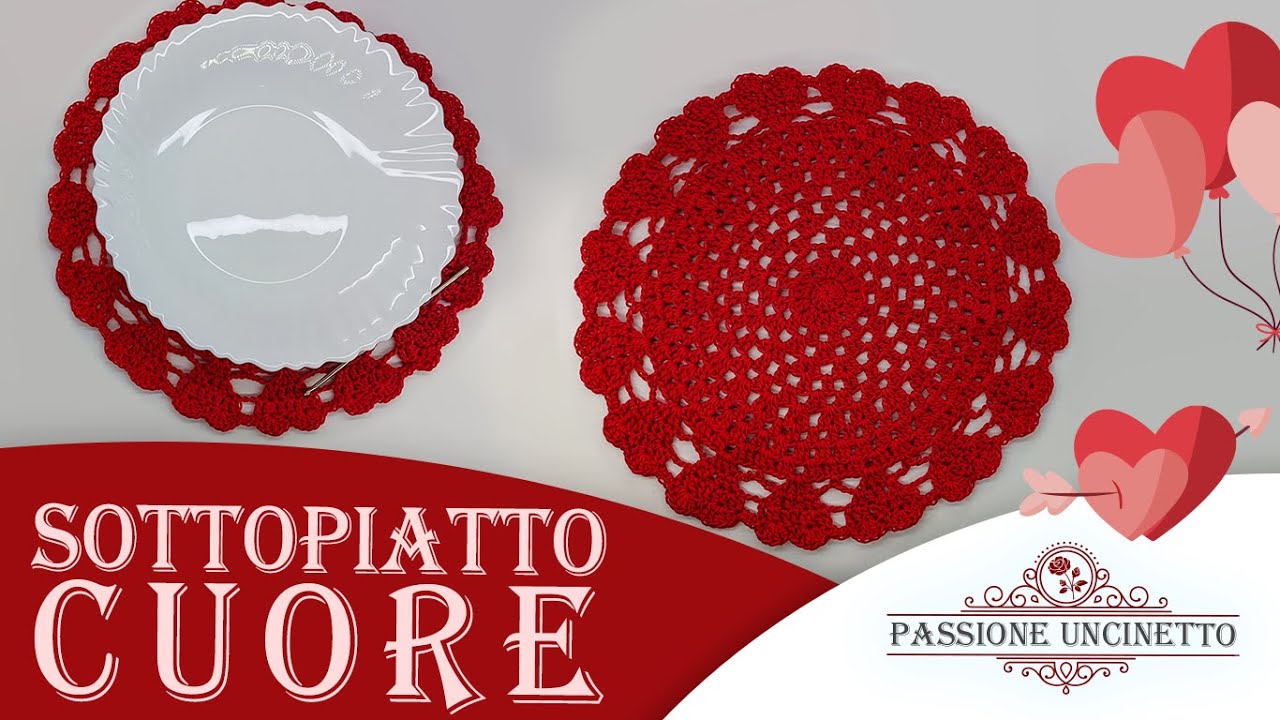 TUTORIAL: Sottopiatto Cuore ❤️