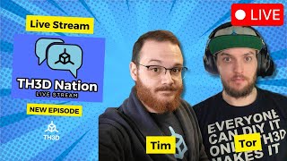 🔴LIVE - TH3D Nation - Episode 39 - 3D Printing News w/Q&A
Submit questions @ https://QandA.TH3DStudio.com. You can submit them before, during, and after the stream.
Show Notes: https://shownotes.th3dstudio.com
🎥 We create videos and live streams for our community. Support us by shopping at TH3D Shop ➡️ https://www.th3dstudio.com/ or by checking out our Affiliate page to shop at other stores ➡️https://www.th3dstudio.com/support-us/. Your support helps fund our content!
❓ Need printer parts or upgrades? Contact us at https://ContactUs.TH3DStudio.com. Join our channel for exclusive perks: https://www.youtube.com/channel/UCekvKgud0V10fsonm8n-aYw/join.
📧 Stay notified of our uploads and live streams: https://www.th3dstudio.com/youtube-notification-signup/
📰 Subscribe to our mailing list for updates on products, firmware, and deals: https://www.th3dstudio.com/email-sign-up/
🌎 Explore our communities and resources:
🔘Help Center: https://support.th3dstudio.com
🔘Discord: https://discord.th3dstudio.com
🔘Facebook: https://www.facebook.com/groups/th3dstudio/
🔘Odysee: https://odysee.com/$/invite/@TH3DStudio:2
🔘Rumble: https://rumble.com/c/th3dstudio
🔘YouTube: https://www.youtube.com/th3dstudio
🔘TikTok: https://www.tiktok.com/@th3dstudio
🎵 Music by From Zero to Zed: https://fromzerotozed.bandcamp.com/ - (Used with Permission)
NOTE: Amazon Links are affiliate links. 🔴LIVE - TH3D Nation - Episode 39 - 3D Printing News w/Q&A
