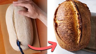 How to properly score bread dough!