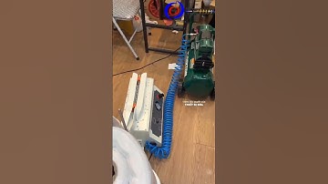 Thực tế sử dụng máy thổi túi đệm khí dạng cột ST-30 đóng gói hàng hóa