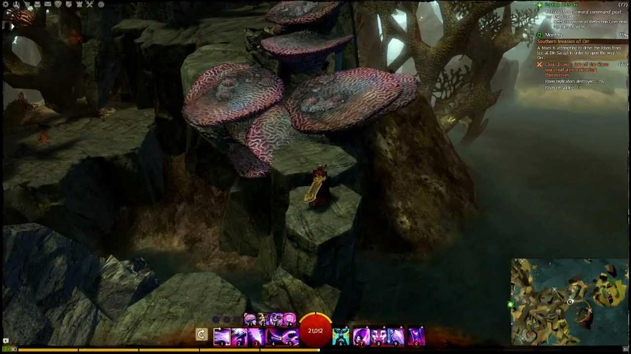 GW2 Diving Locations, Pt 5 Ruins of Orr YouTube